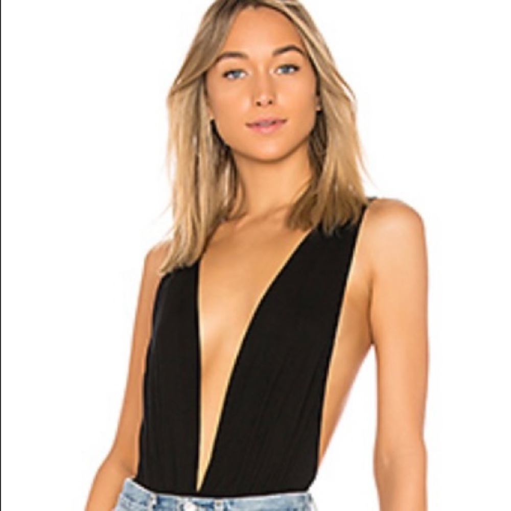 BLACK BODYSUIT // REVOLVE never worn!
